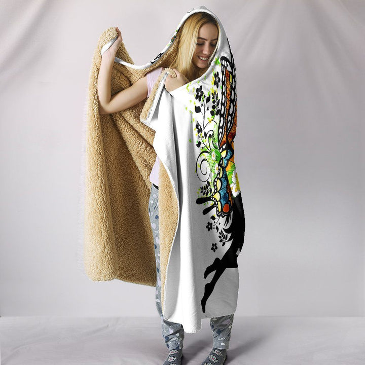 Spring Fairy Hooded Blanket