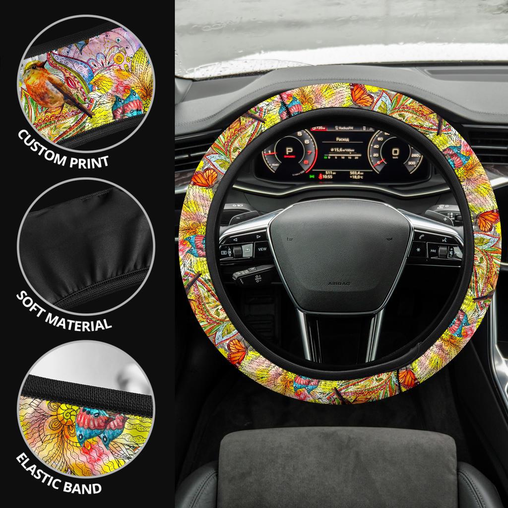 Spring Steering Wheel Cover