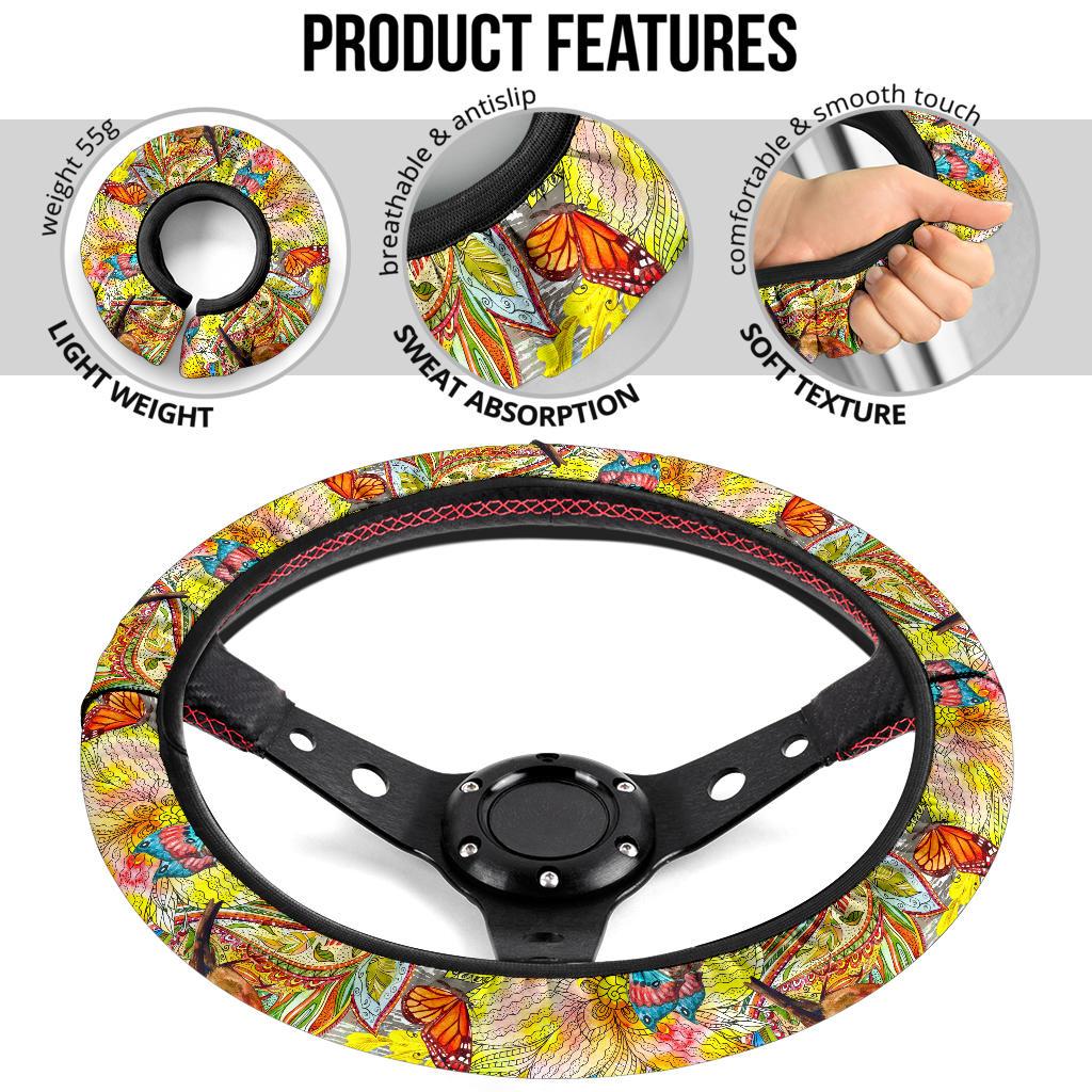 Spring Steering Wheel Cover