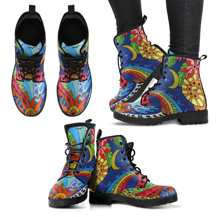 Sun And Moon Women's Boots
