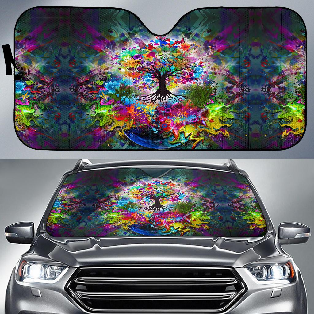 Tree Of Life Auto Sun Shade