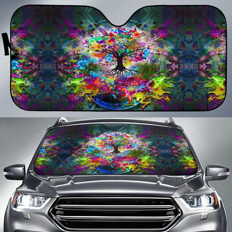 Tree Of Life Auto Sun Shade