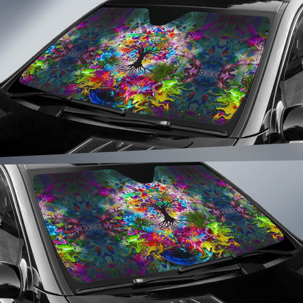 Tree Of Life Auto Sun Shade