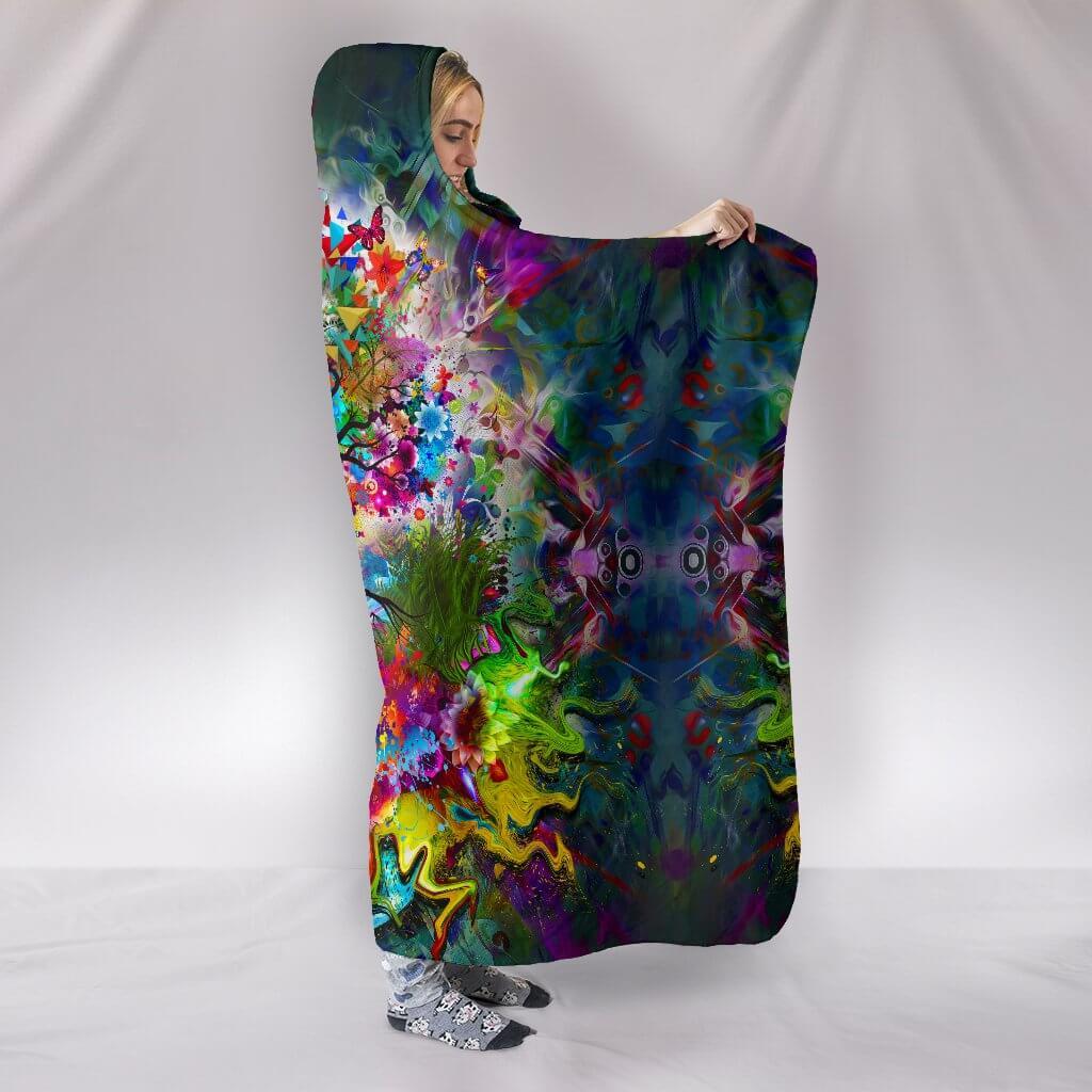 Tree Of Life Hooded Blanket