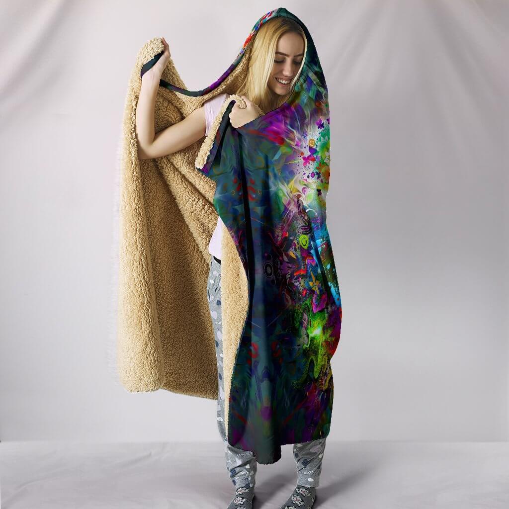 Tree Of Life Hooded Blanket