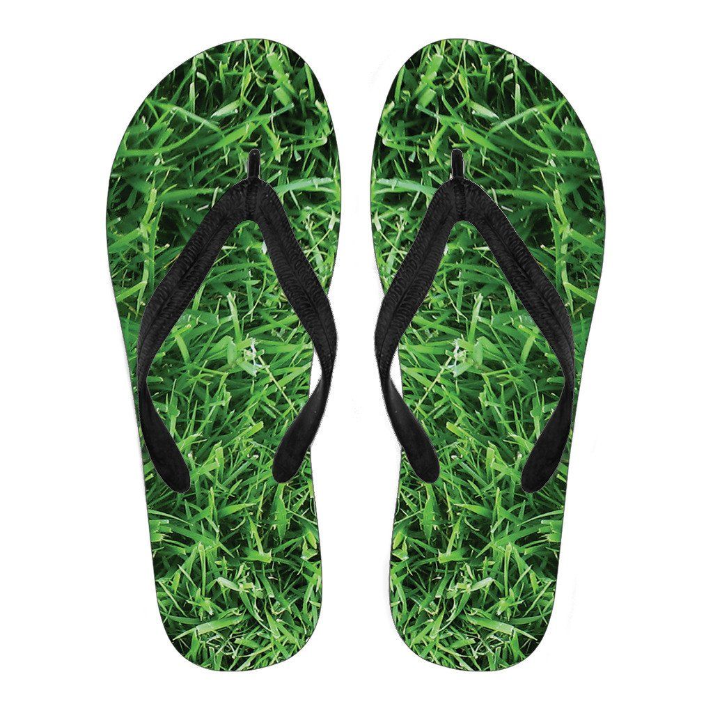 Walking On Grass Flip Flops