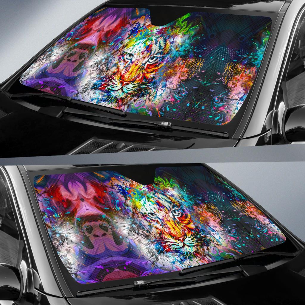Wild Tiger Auto Sun Shade