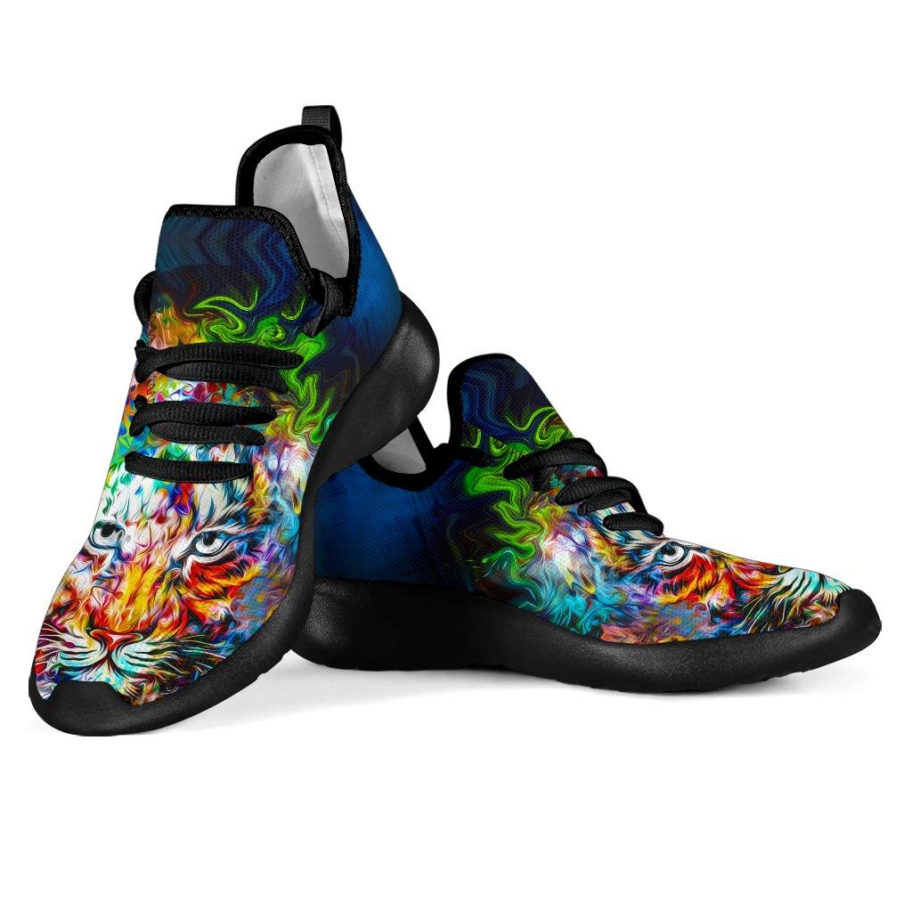 Wild Tiger Mesh Knit Sneakers