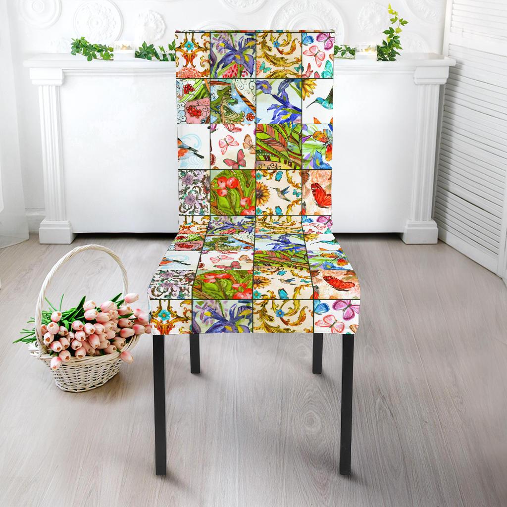 Windows To Nature Dining Chair Slipcover