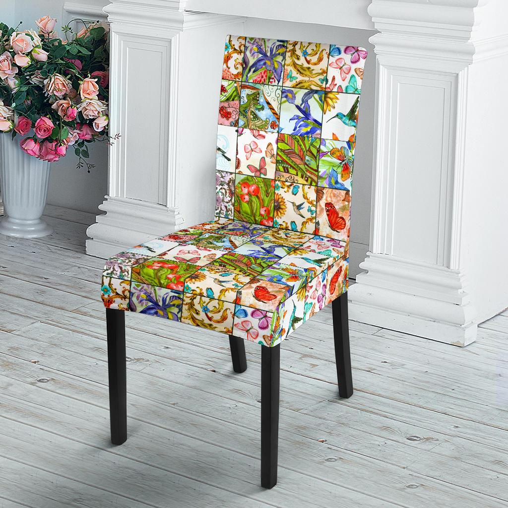 Windows To Nature Dining Chair Slipcover