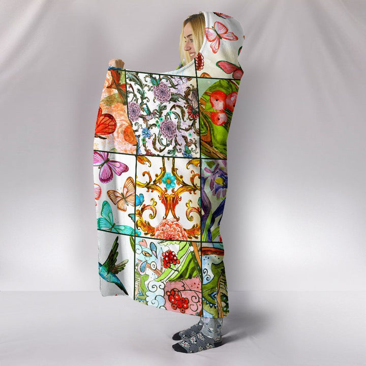 Windows To Nature Hooded Blanket
