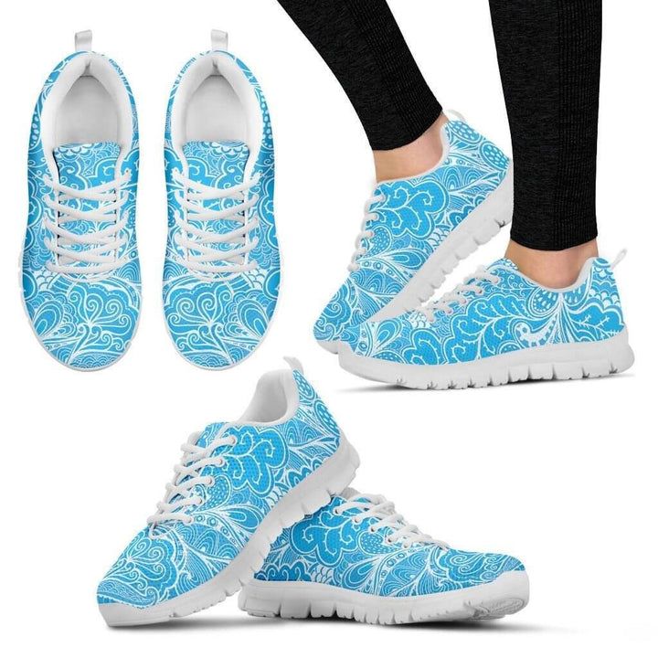 Women Sneakers - Calm In Blue Sneakers