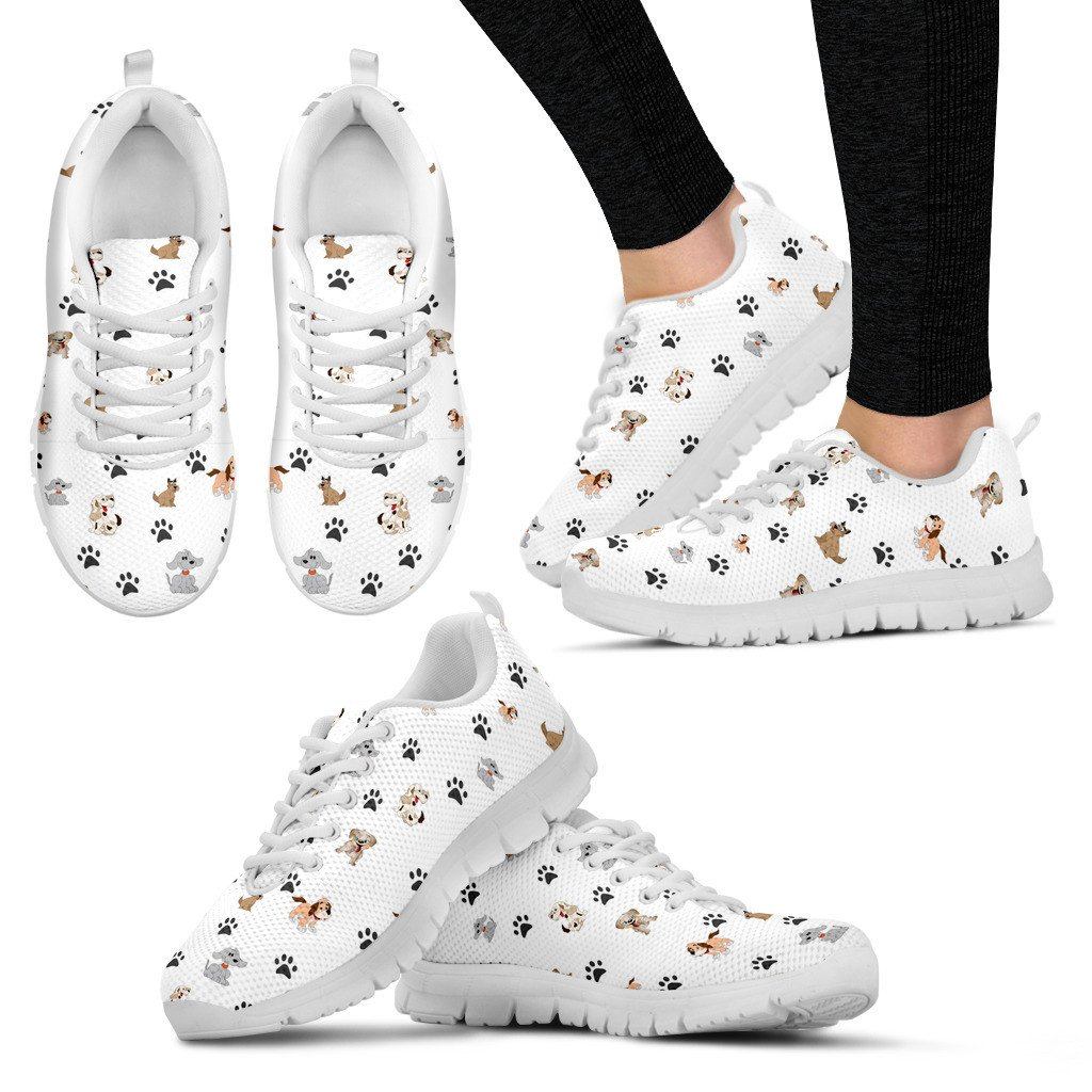 Women Sneakers - Happy Dogs Sneakers