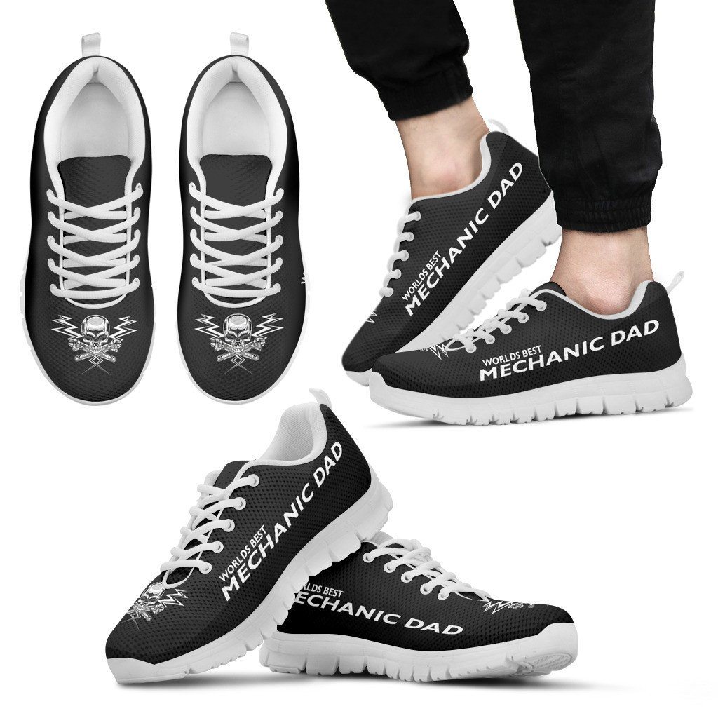 World's Best Mechanic Dad Sneakers