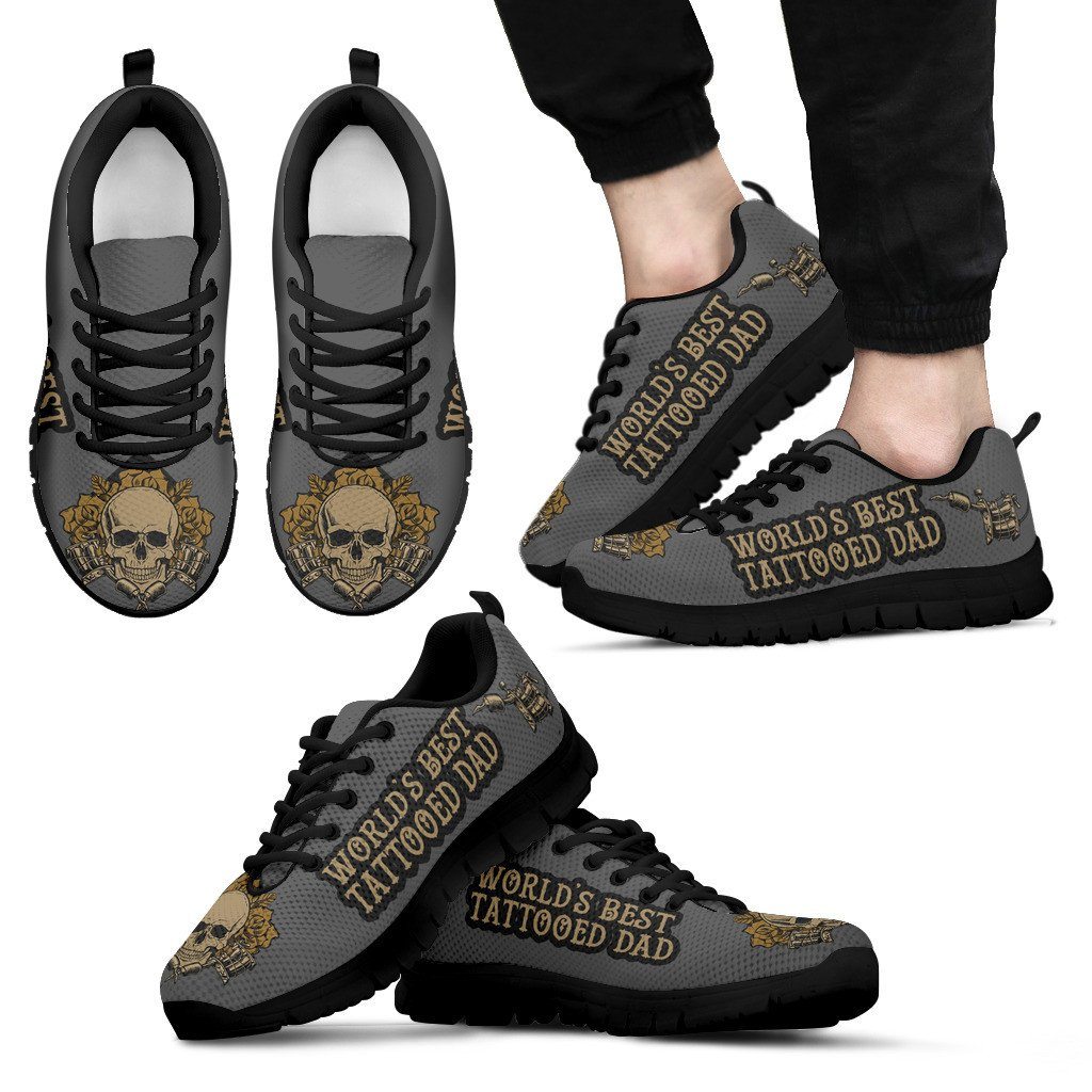 World's Best Tattooed Dad Sneakers!